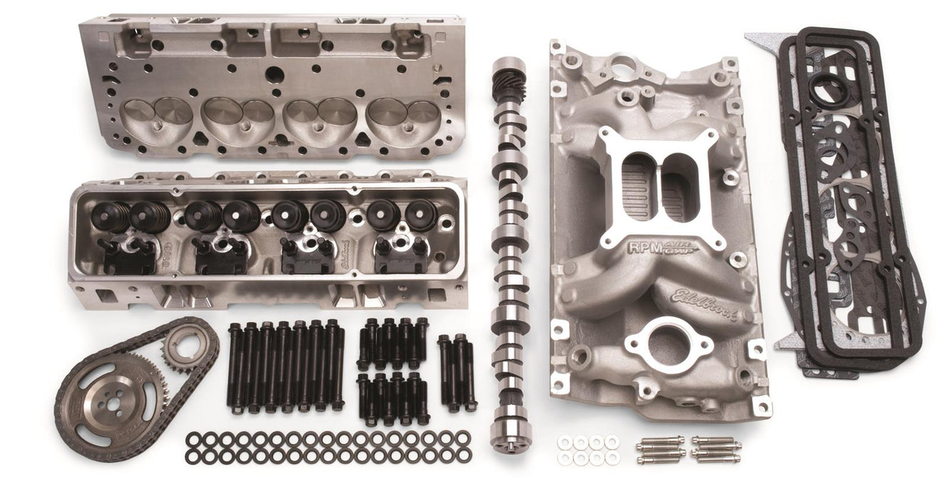 Edelbrock Total Power Package 448 HP 290-401 AMC Top-End Engine Kits 20032