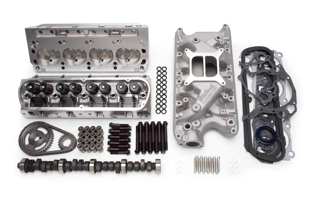 Edelbrock Total Power Package 321 HP Small Block Ford Top-End Engine Kits 2027