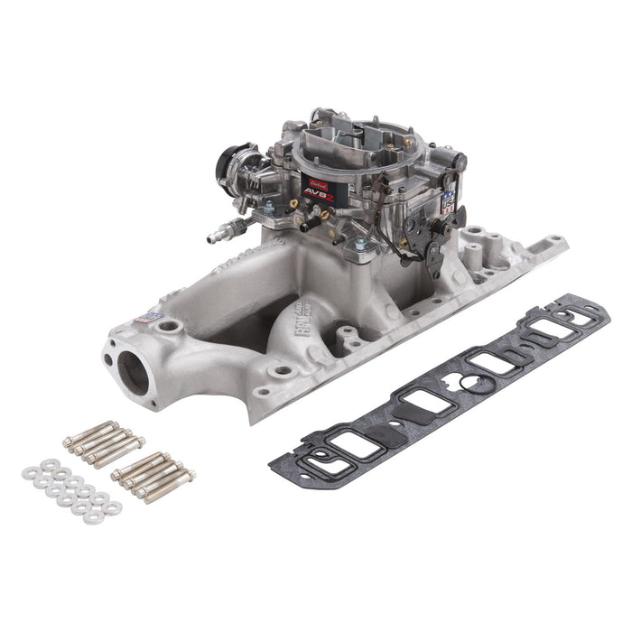 Edelbrock Performer RPM Air-Gap Intake Manifold and Carburetor Kits 2033