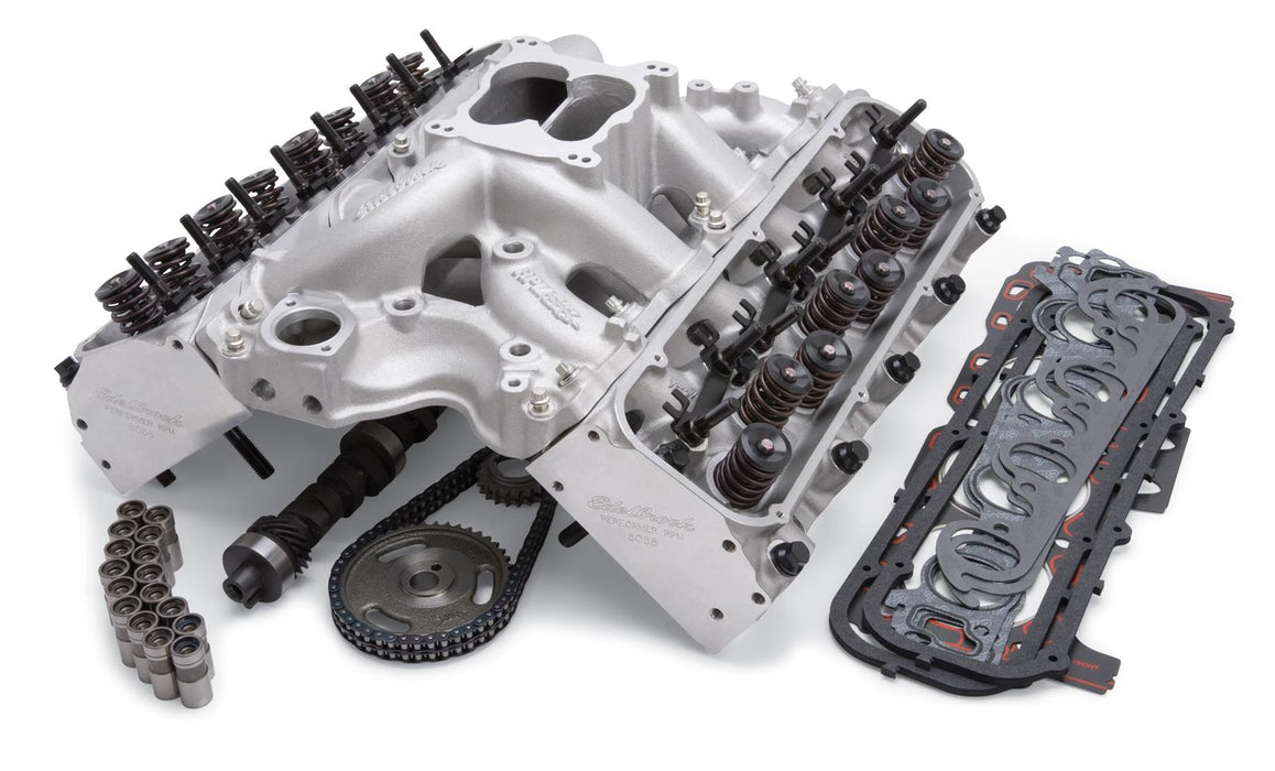 Edelbrock Total Power Package 506 HP Big Block Ford Top-End Engine Kits 2045