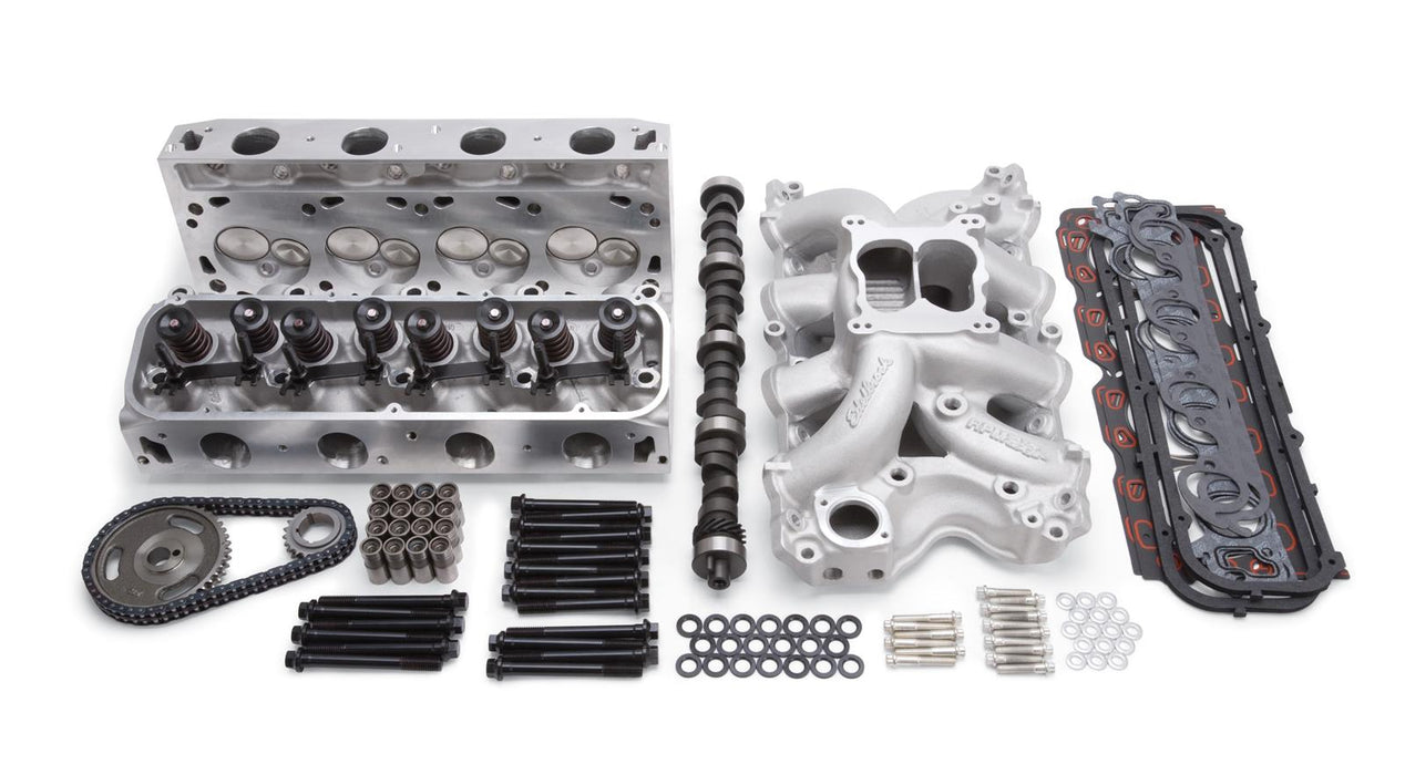 Edelbrock Total Power Package 506 HP Big Block Ford Top-End Engine Kits 2045