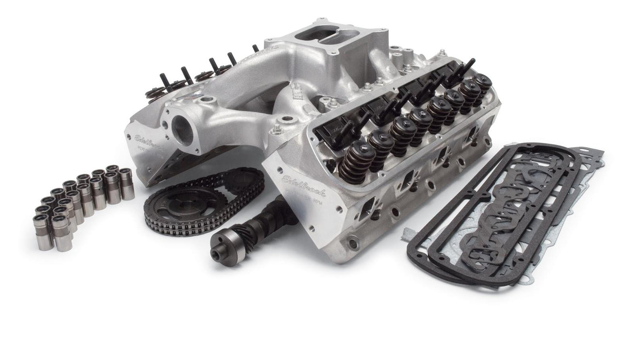 Edelbrock Total Power Package 460 HP 389-467 Pontiac Top-End Engine Kits 2054