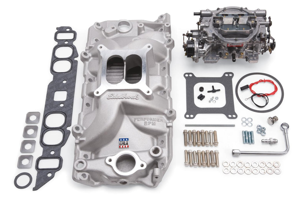 Edelbrock Performer RPM Intake Manifold and Carburetor Kits 2062