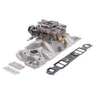 Edelbrock Performer RPM Air-Gap Intake Manifold and Carburetor Kits 2064