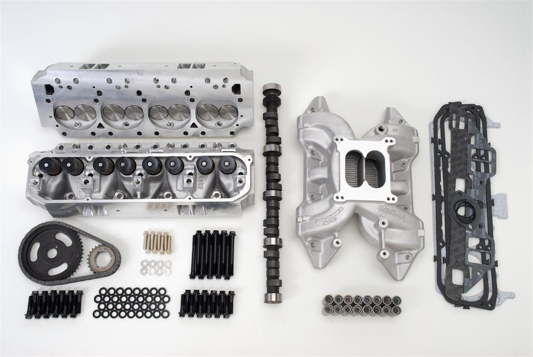 Edelbrock Total Power Package 421 HP 383 Big Block Chrysler Top-End Engine Kits 2086