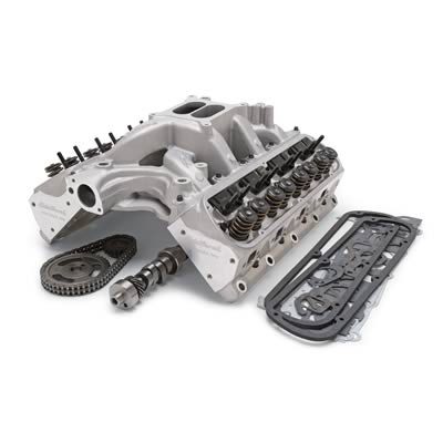 Edelbrock Total Power Package 460 HP Small Block Chevy Top-End Engine Kits 2093