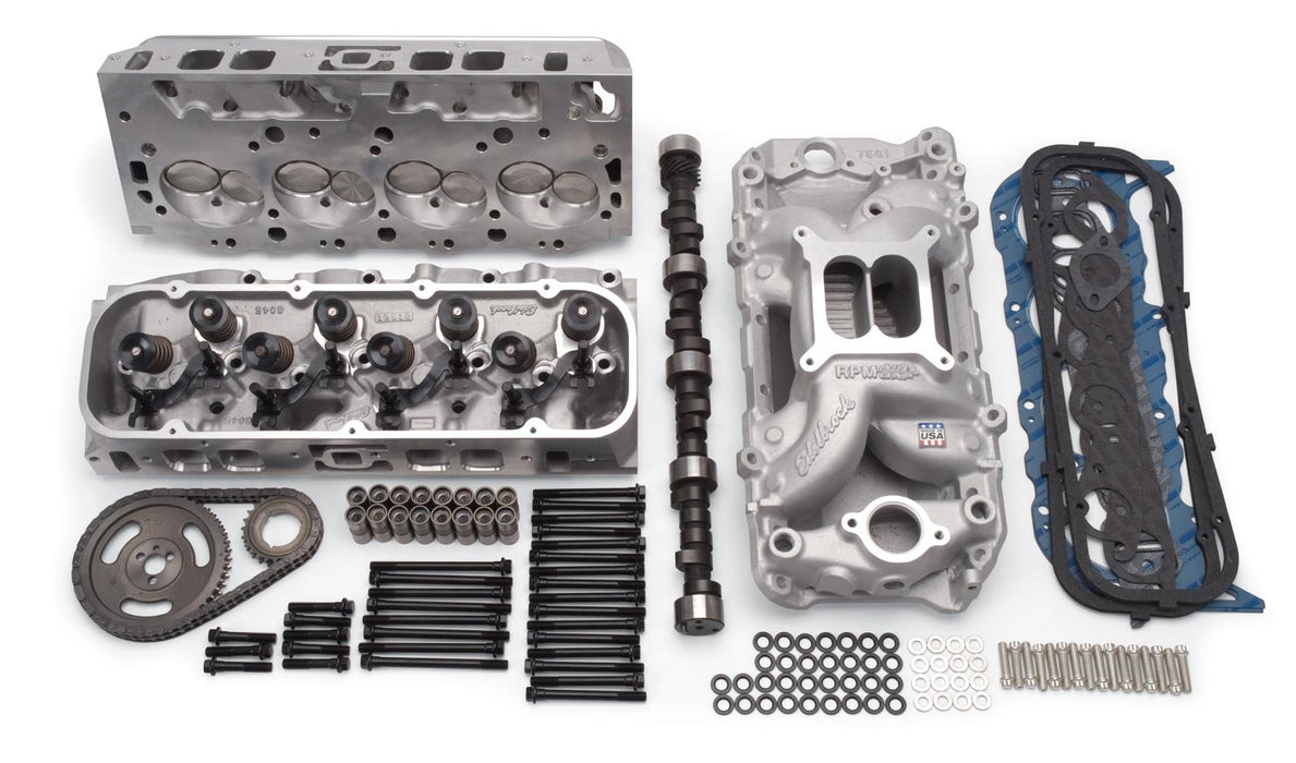 Edelbrock Total Power Package 540 HP Big Block Chevy Top-End Engine Kits 2095