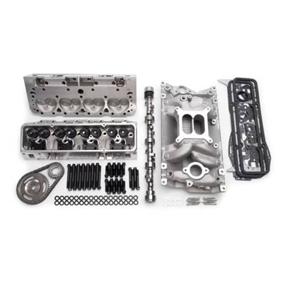 Edelbrock Total Power Package 460 HP Small Block Chevy Top-End Engine Kits 2096