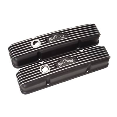 Edelbrock Classic Cast Aluminum Valve Covers 41443