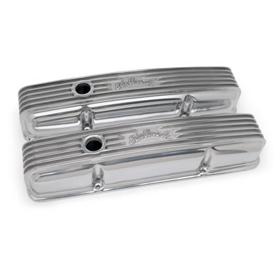 Edelbrock Classic Cast Aluminum Valve Covers 4144