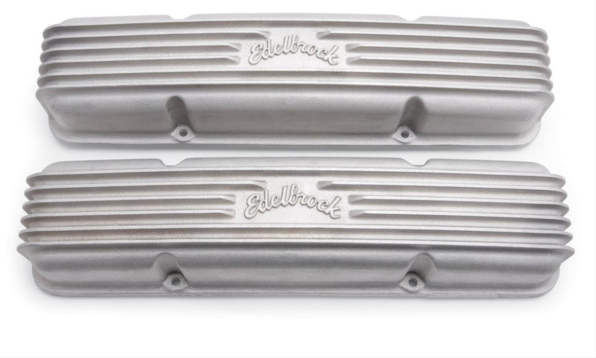 Edelbrock Classic Cast Aluminum Valve Covers 41459