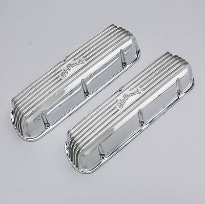 Edelbrock Classic Cast Aluminum Valve Covers 4160