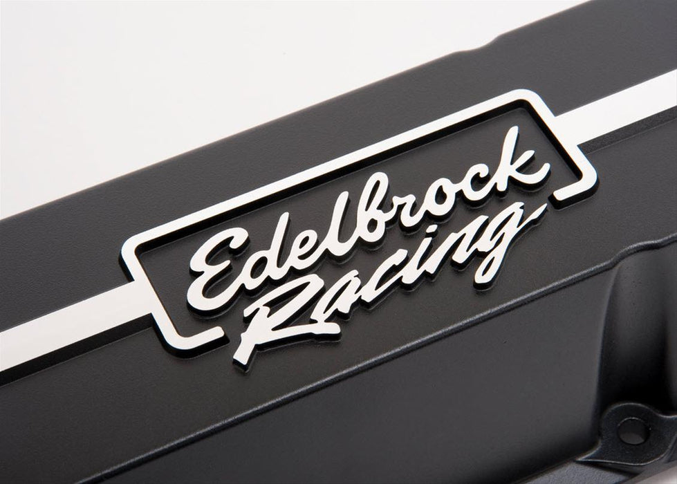 Edelbrock Racing Diecast Aluminum Valve Covers 41633