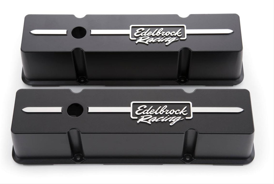 Edelbrock Racing Diecast Aluminum Valve Covers 41643