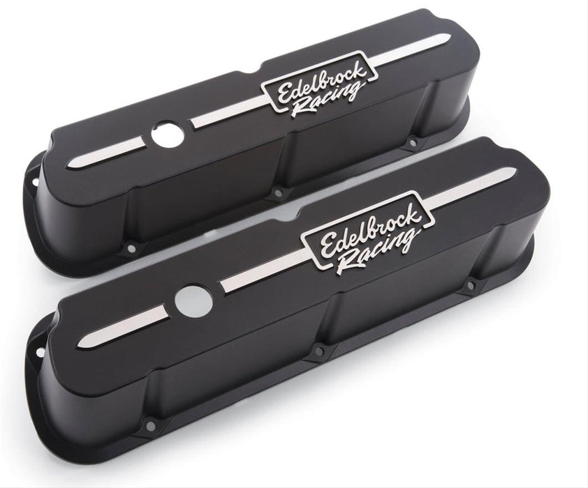 Edelbrock Racing Diecast Aluminum Valve Covers 41653