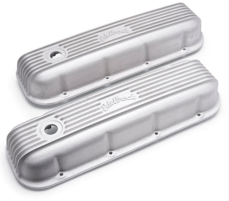 Edelbrock Classic Cast Aluminum Valve Covers 41859