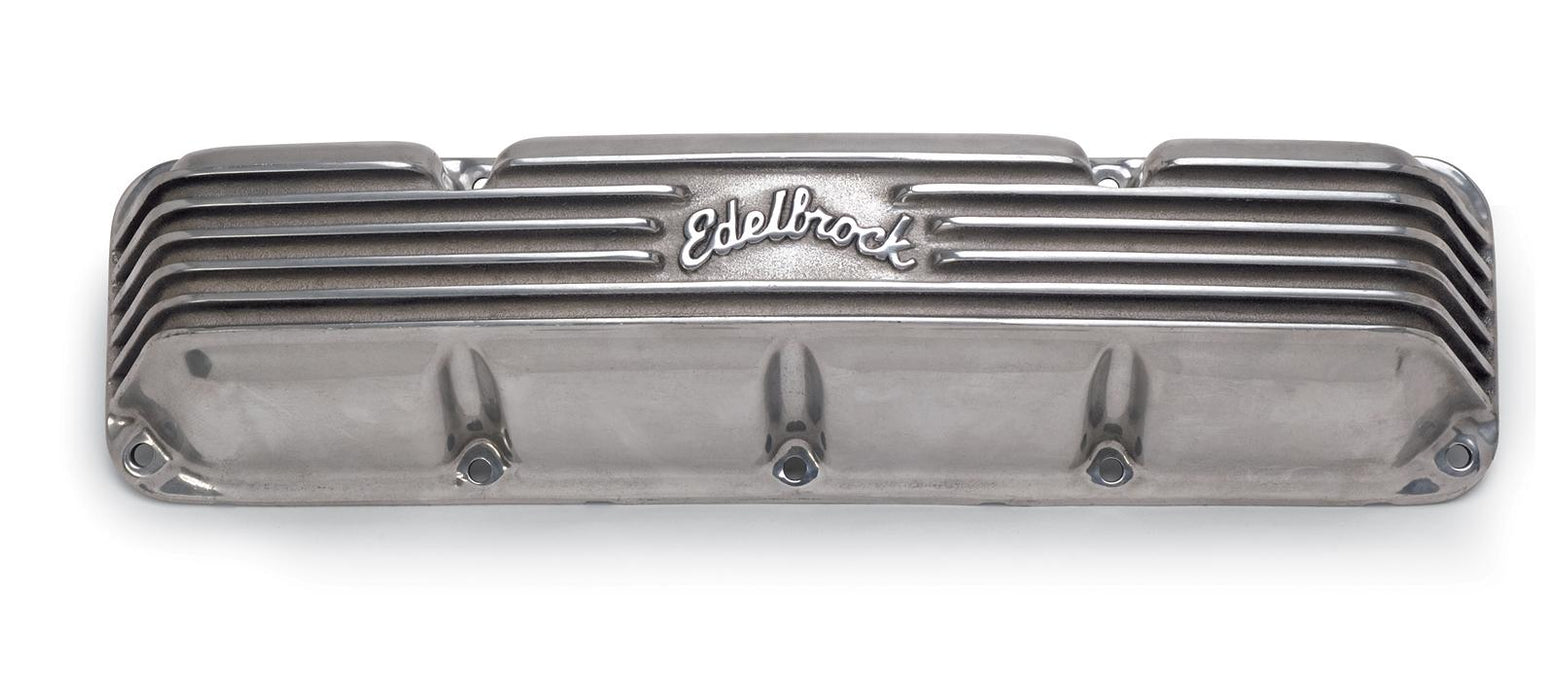 Edelbrock Classic Cast Aluminum Valve Covers 4199