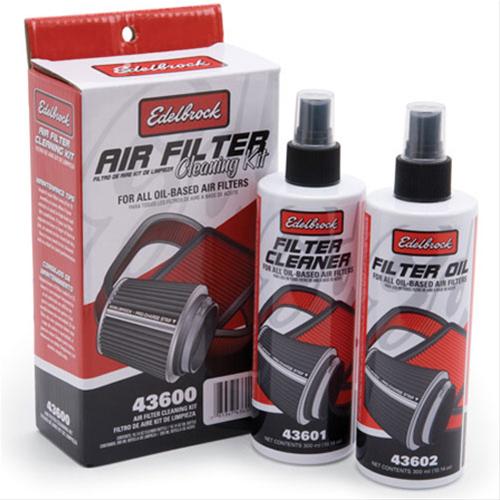 Edelbrock Pro Charge Air Filter Cleaning Kits 43600