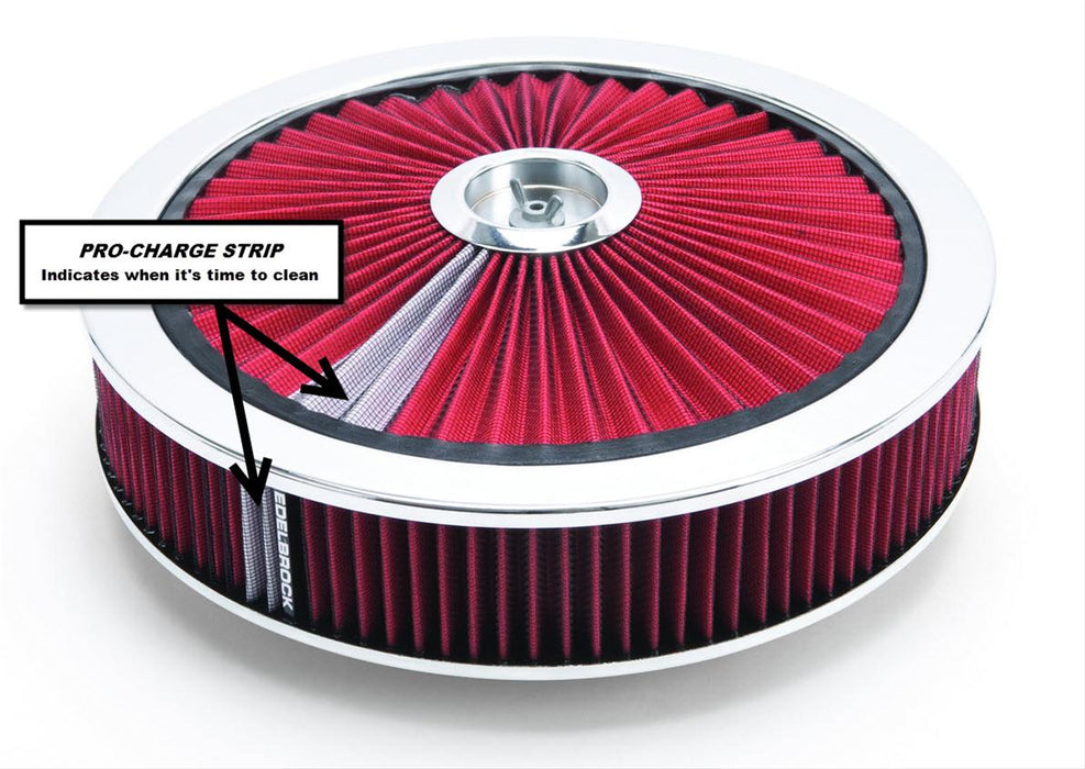 Edelbrock Pro-Flo High-Flow Series Air Cleaners 43660