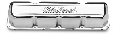 Edelbrock Signature Series Chrome Valve Covers 4431