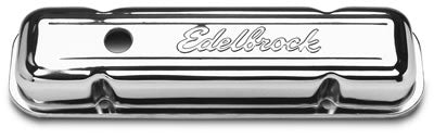 Edelbrock Signature Series Chrome Valve Covers 4456