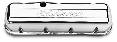 Edelbrock Signature Series Chrome Valve Covers 4480