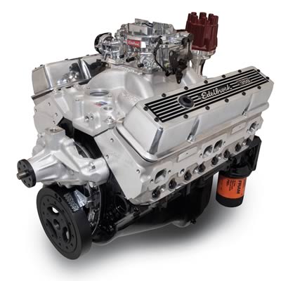 Edelbrock Performer Hi-Torq 350 C.I.D. 363 HP Long Block Crate Engines 46410