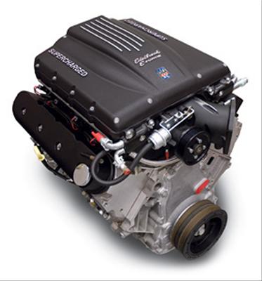 Edelbrock 416 C.I.D. E-Force Supercharged Long Block Crate Engines for GM LS 46750