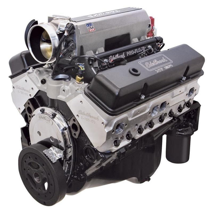 Edelbrock Performer RPM E-Tec Pro-Flo XT 4 350 C.I.D. 442 HP Long Block Crate Engines 46913