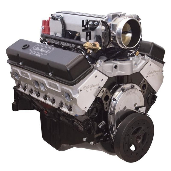 Edelbrock Performer RPM E-Tec Pro-Flo XT 4 350 C.I.D. 442 HP Long Block Crate Engines 46913