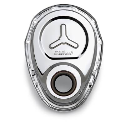 Edelbrock Chrome Timing Covers 4860