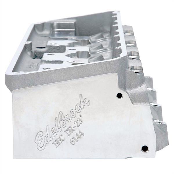 Edelbrock Victor DR-23 Degree Pro Port Raw Cylinder Heads 614469