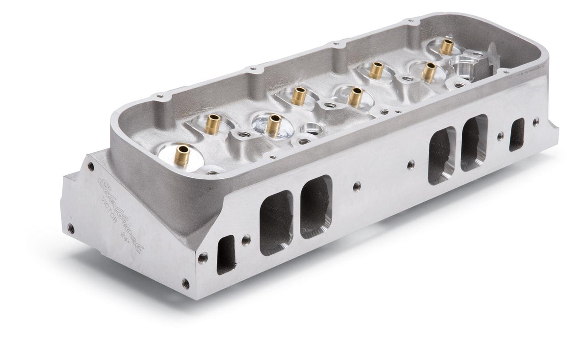 Edelbrock Victor 24 Degree Rectangular Port Cylinder Heads 77419