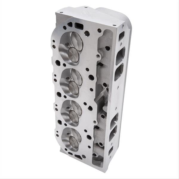 Edelbrock Victor Jr. 24 Degree Rectangular Port Cylinder Heads for Big Block Chevy 77485