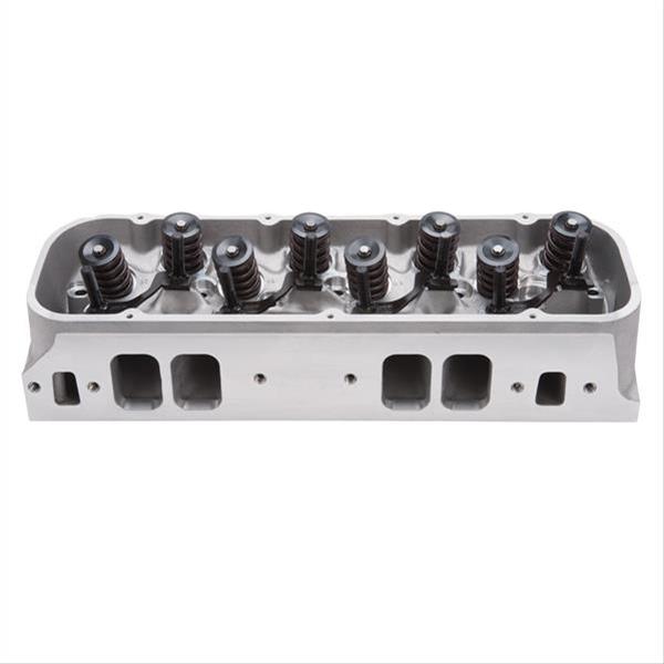 Edelbrock Victor Jr. 24 Degree Rectangular Port Cylinder Heads for Big Block Chevy 77485