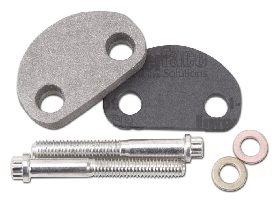 Edelbrock Choke Block-Off Plates 8981