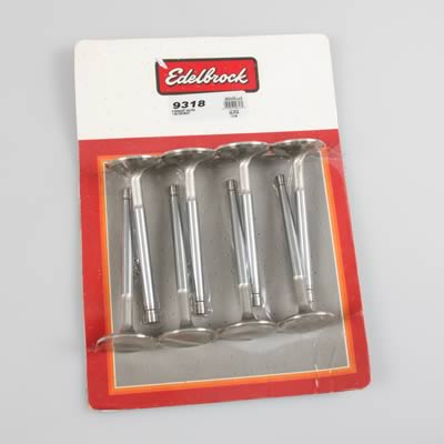 Edelbrock Stainless Steel Valves 9318