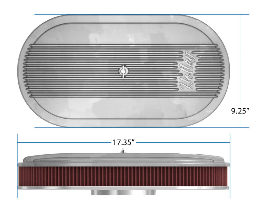 Holley Vintage Series Air Cleaner Assemblies 120-400