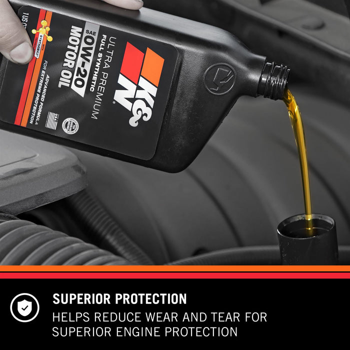 K&N Full Synthetic Ultra Premium Engine Oil 104097