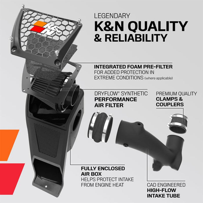 K&N DRYFLOW Air Intake Systems 30-2619