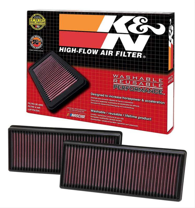 K&N Washable Lifetime Performance Air Filters 33-2474