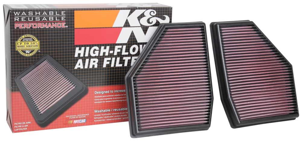 K&N Washable Lifetime Performance Air Filters 33-3128