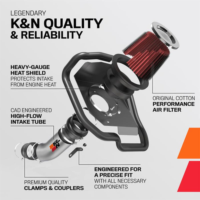 K&N 69 Series Typhoon Cold Air Intake Kits 69-6543TR