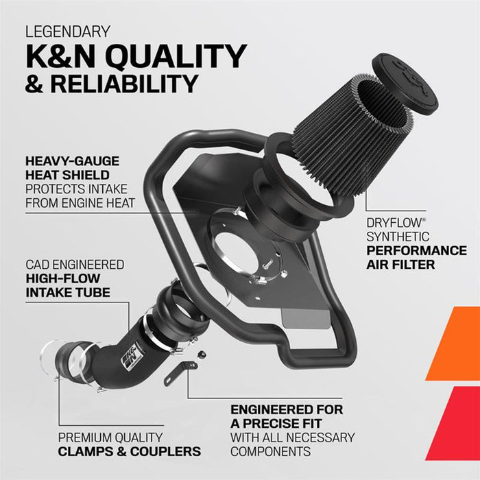 K&N Blackhawk Cold Air Intake Kits 71-2582