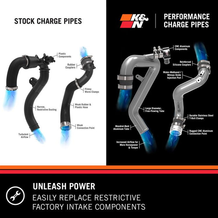 K&N Charge Pipes 77-1005KC