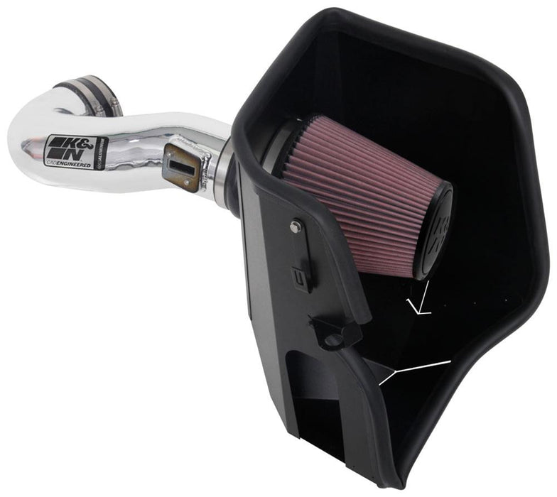 K&N 77 Series High-Flow Performance Cold Air Intake Kits 77-3110KP