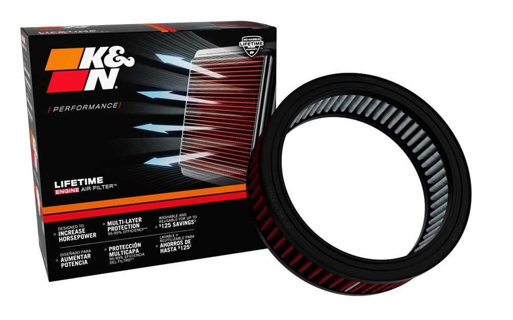 K&N Washable Lifetime Performance Air Filters E-4655