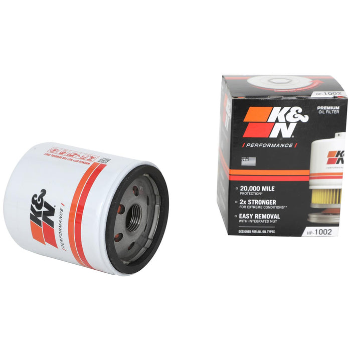 K&N Performance Gold Oil Filters HP-1002