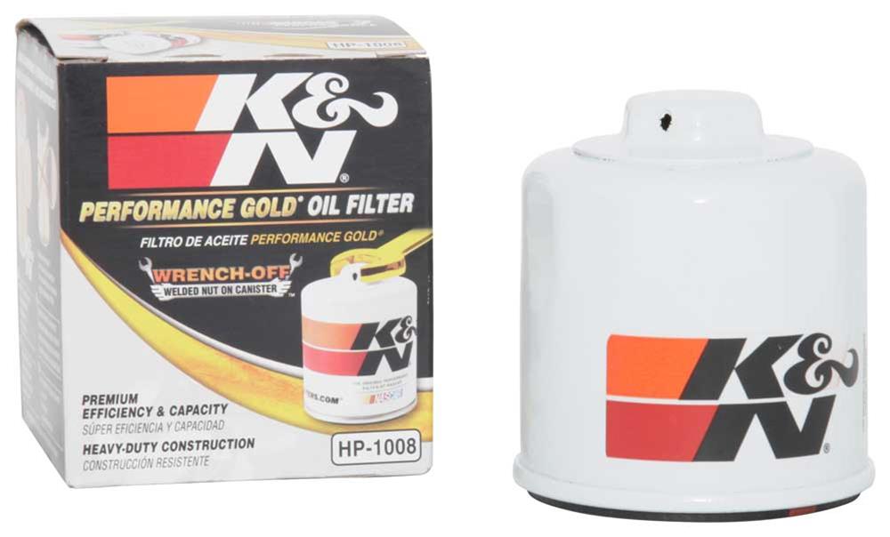 K&N Performance Gold Oil Filters HP-1008