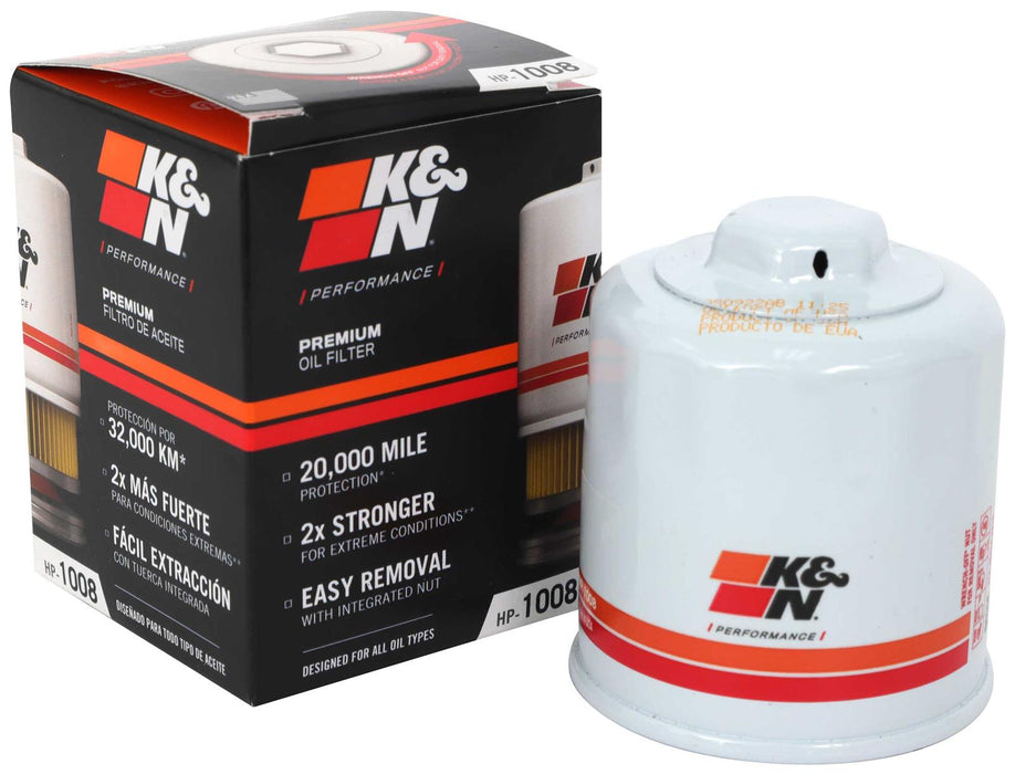 K&N Performance Gold Oil Filters HP-1008